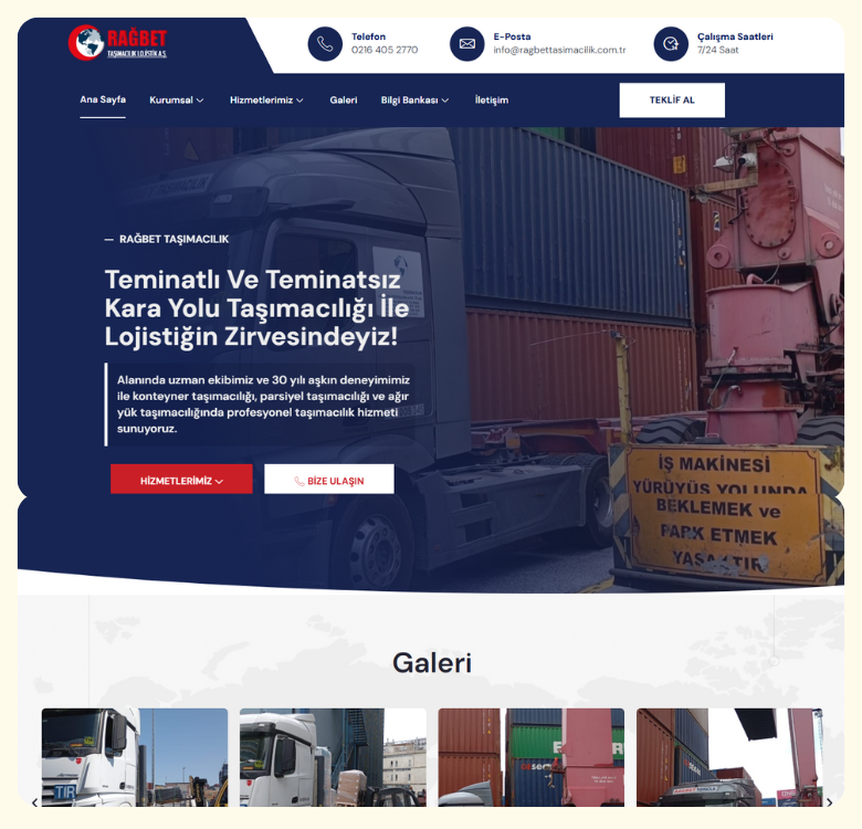 rağbet taşımacılık