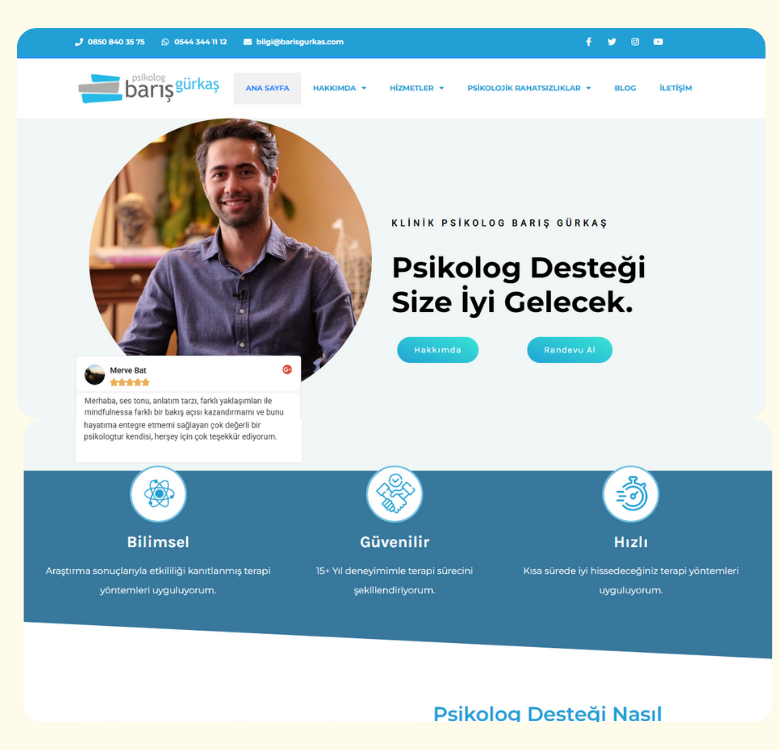 psikolog barış gürkaş
